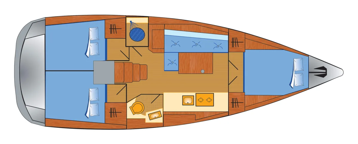 Oceanis 38.1 "Piet"