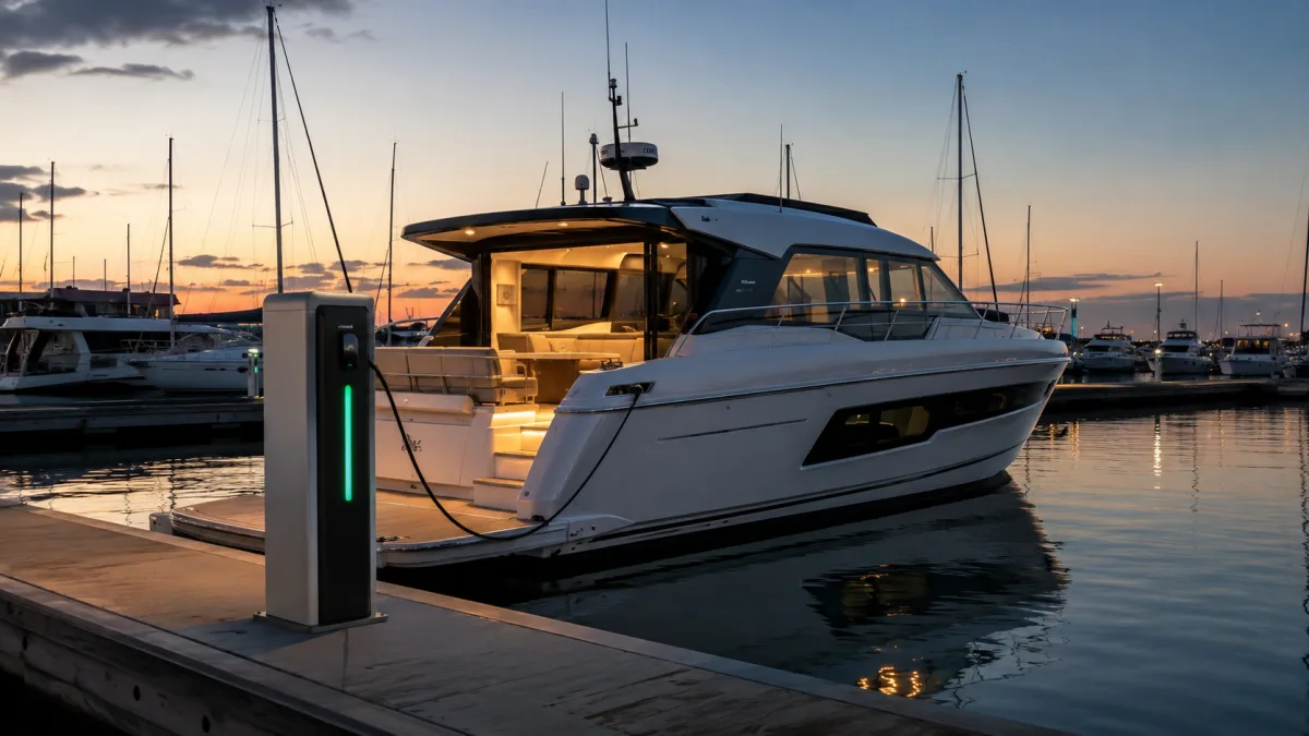Hybridantriebe und knappe Liegeplätze verändern den Yachtmarkt